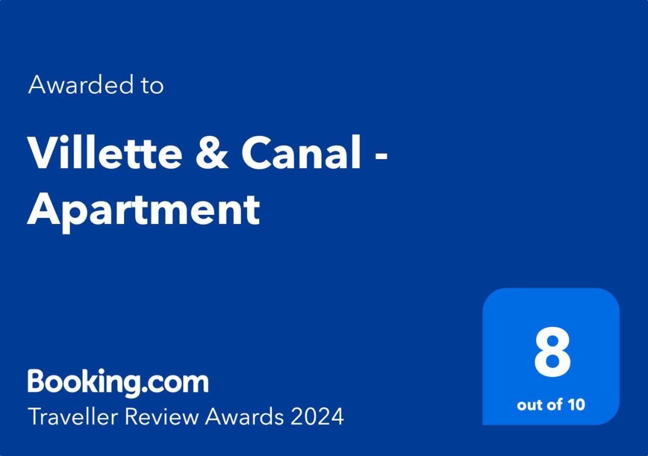 Villette & Canal - Apartment Paris Exterior foto